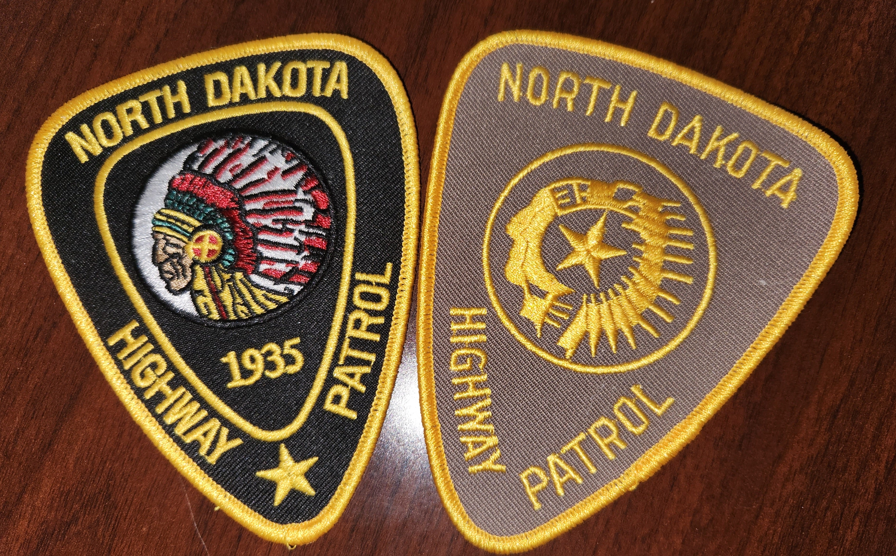 NDHP Shoulder Patches – North Dakota Troopers Association
